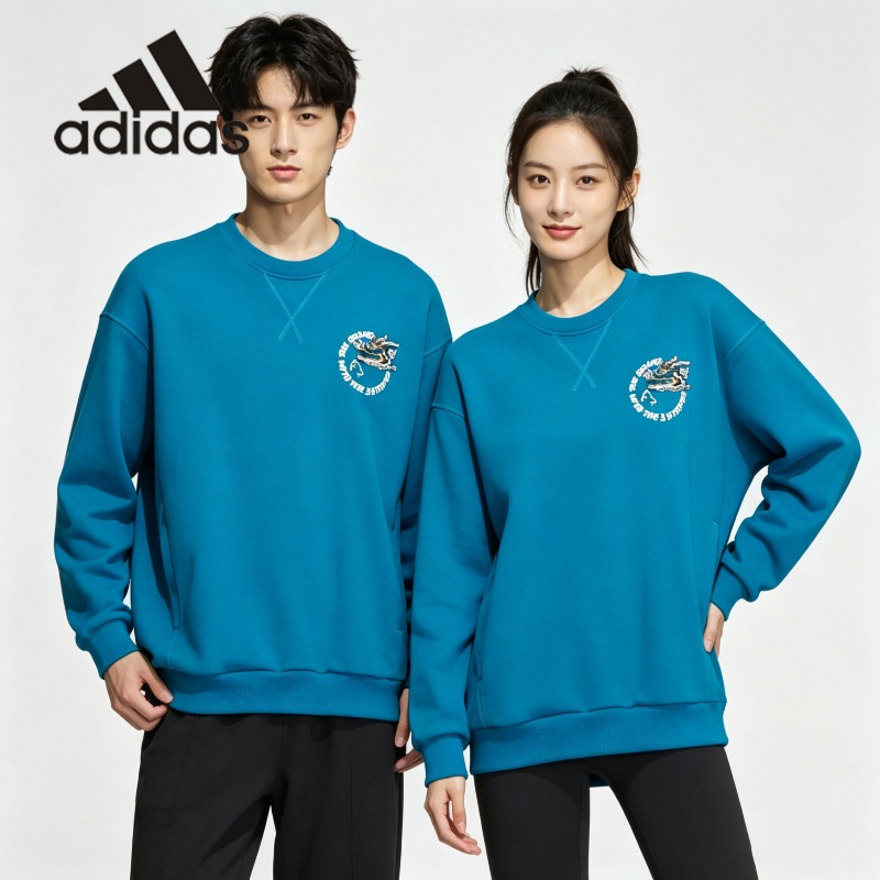 Adidas Big Chest Graphic Hoodi - Street Fashion Adidas 评论和价格