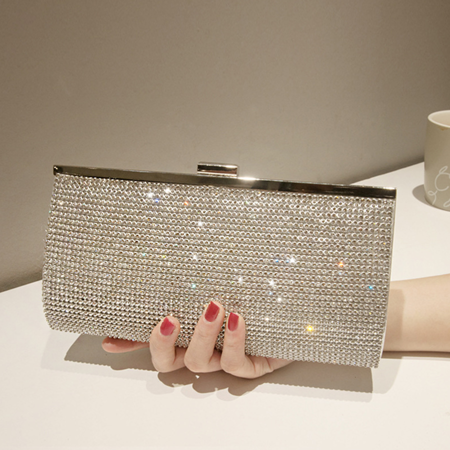 Chain Women Evening Bag Clip S - Street Fashion Photo 评论和价格