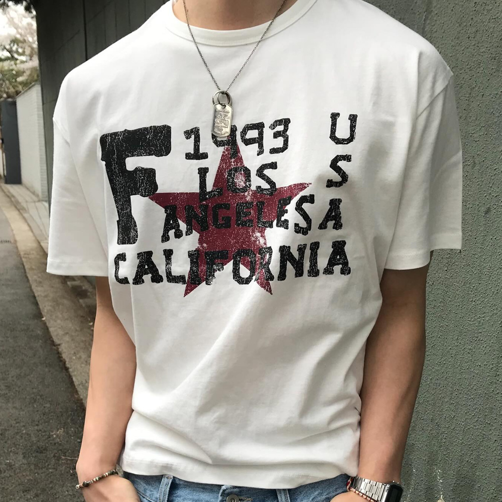 California Print Casual New Me - Street Fashion California 评论和价格