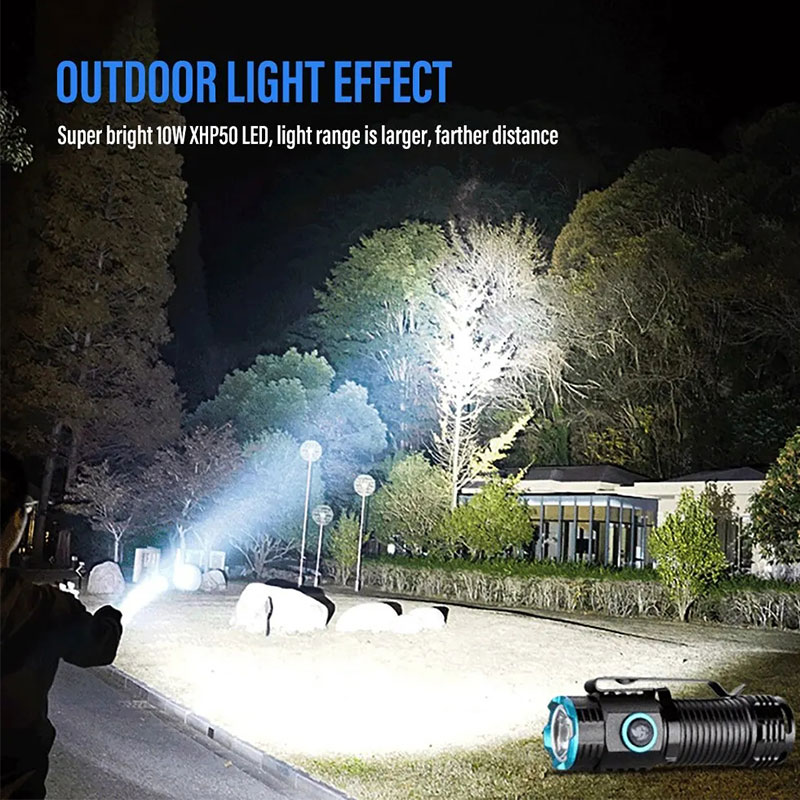 Powerful XHP50 LED Flashlight  - Street Fashion Blog 评论和价格