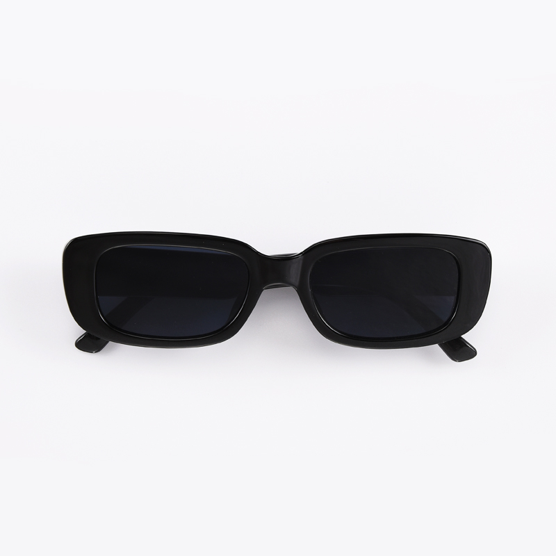 1/4pcs New Small Square Sungla - Street Fashion Glasses 评论和价格