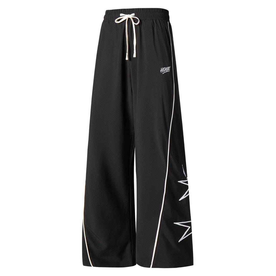 XIYAFAN Men's Wide Leg Sweatpa - Street Fashion Dance 评论和价格