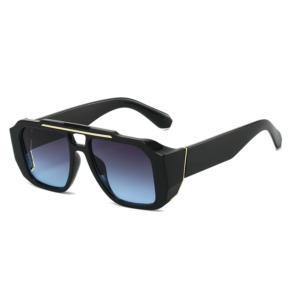 2026 Retro New Double-Bridge V - Street Fashion Glasses 评论和价格