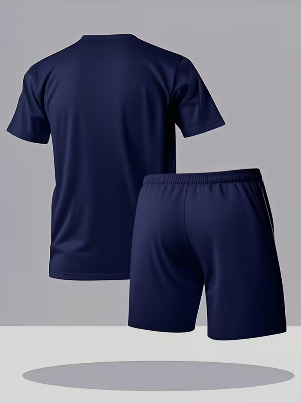 Men Quick Dry 2 Piece Sport Tr - Street Fashion In Paris 评论和价格