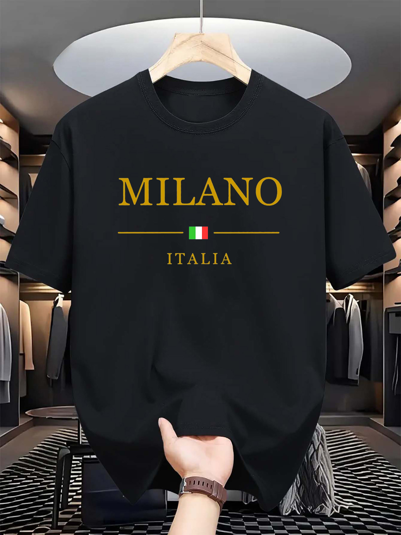 Italian Milan Print Men Women  - Street Fashion Of Milan 评论和价格