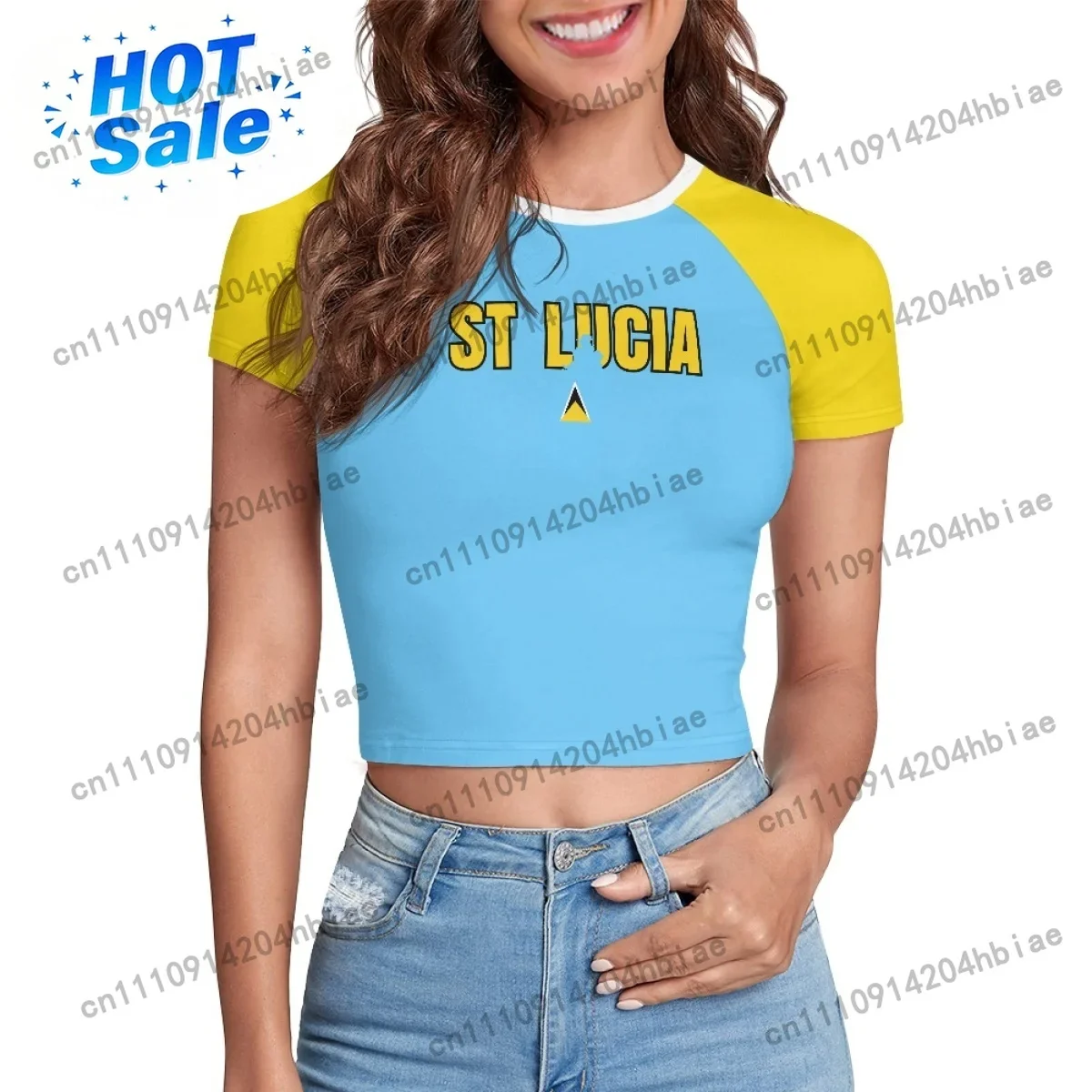 Patriotic Crewneck Carribean H - Girl Fashion Street 评论和价格