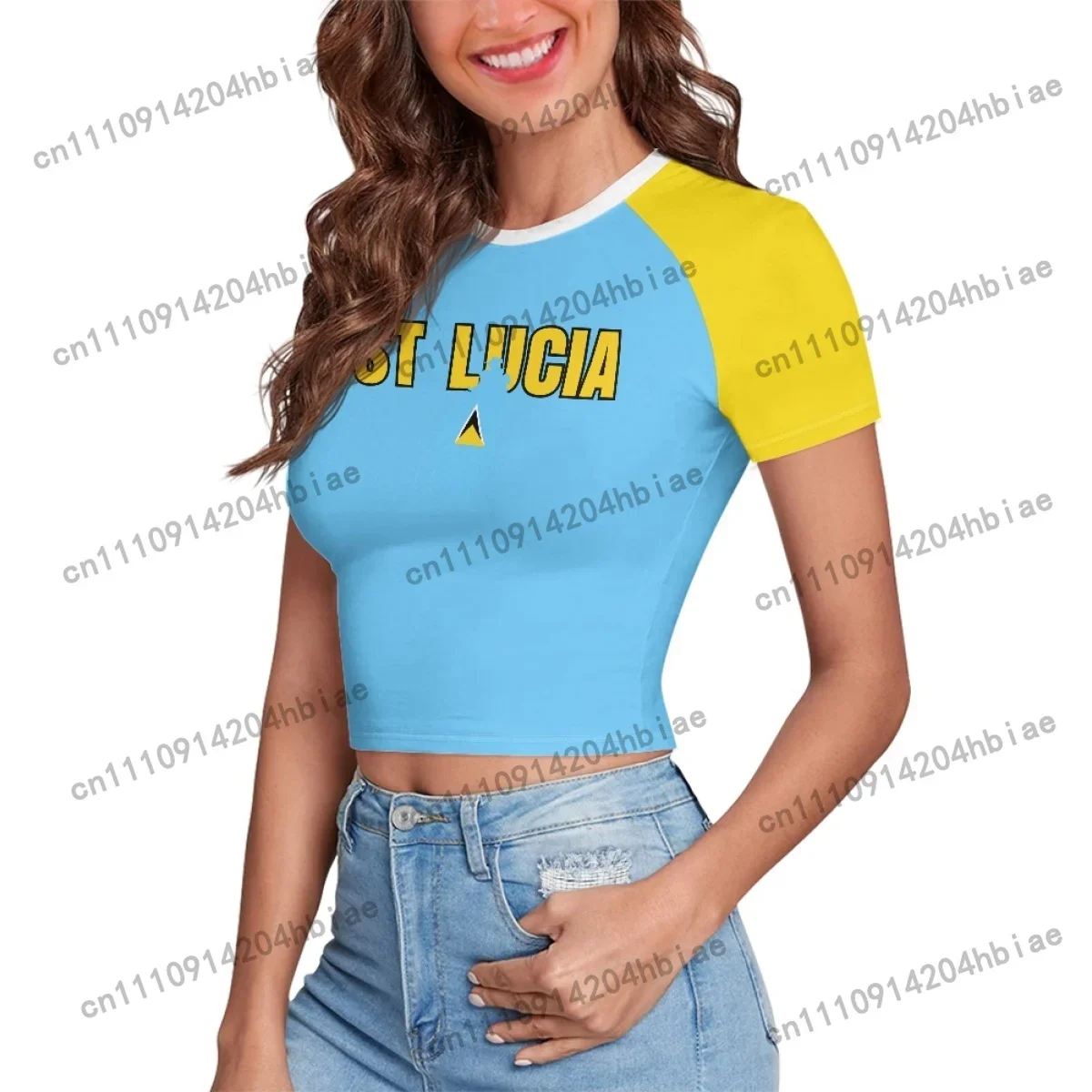 Patriotic Crewneck Carribean H - Girl Fashion Street 评论和价格