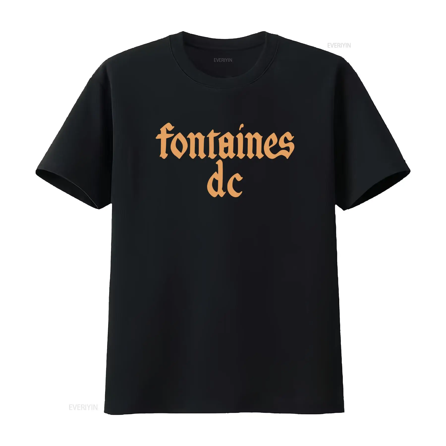 Fontaines D C 'Gothic Logo' Bl - Street Fashion Dance 评论和价格