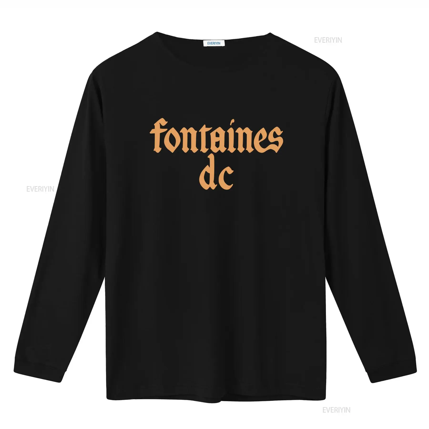 Fontaines D C 'Gothic Logo' Bl - Street Fashion Dance 评论和价格