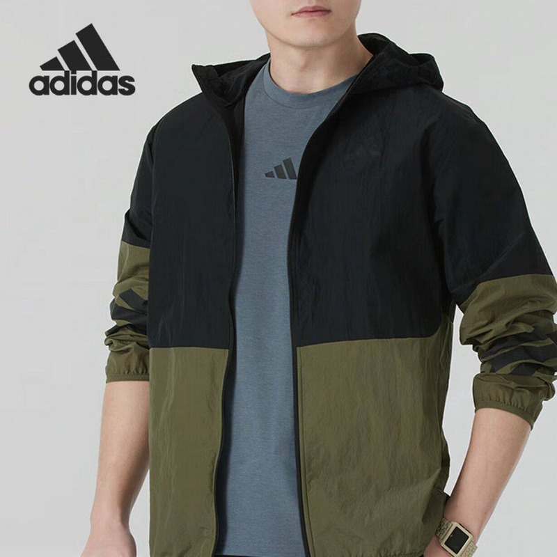 adidas Washed Hood Wind Jacket - Street Fashion Adidas 评论和价格