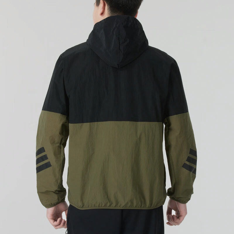 adidas Washed Hood Wind Jacket - Street Fashion Adidas 评论和价格