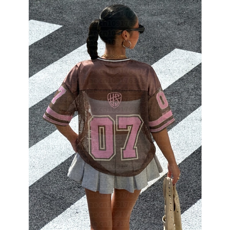 Women's Kid T-shirt Green Mesh - Street Fashion California 评论和价格
