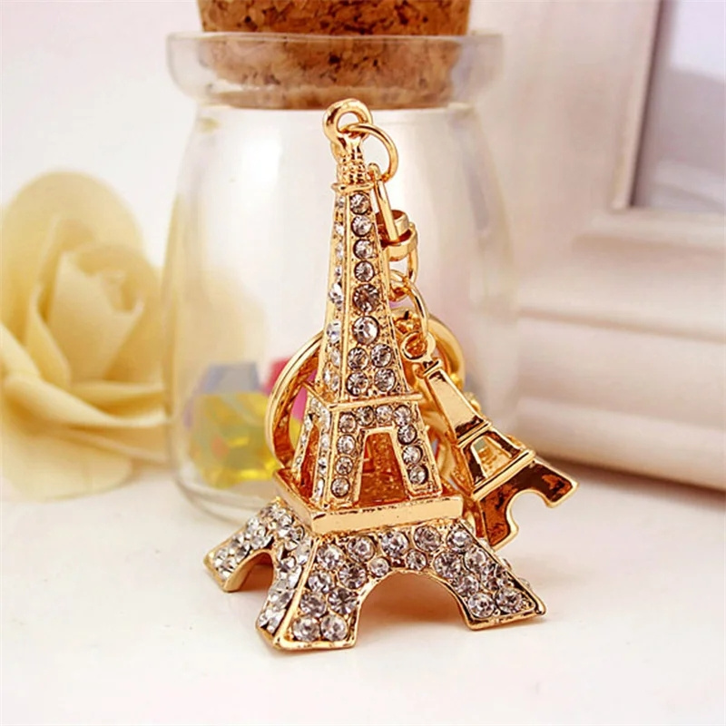 Eiffel Tower Keychain For Keys - Street Fashion In Paris 评论和价格