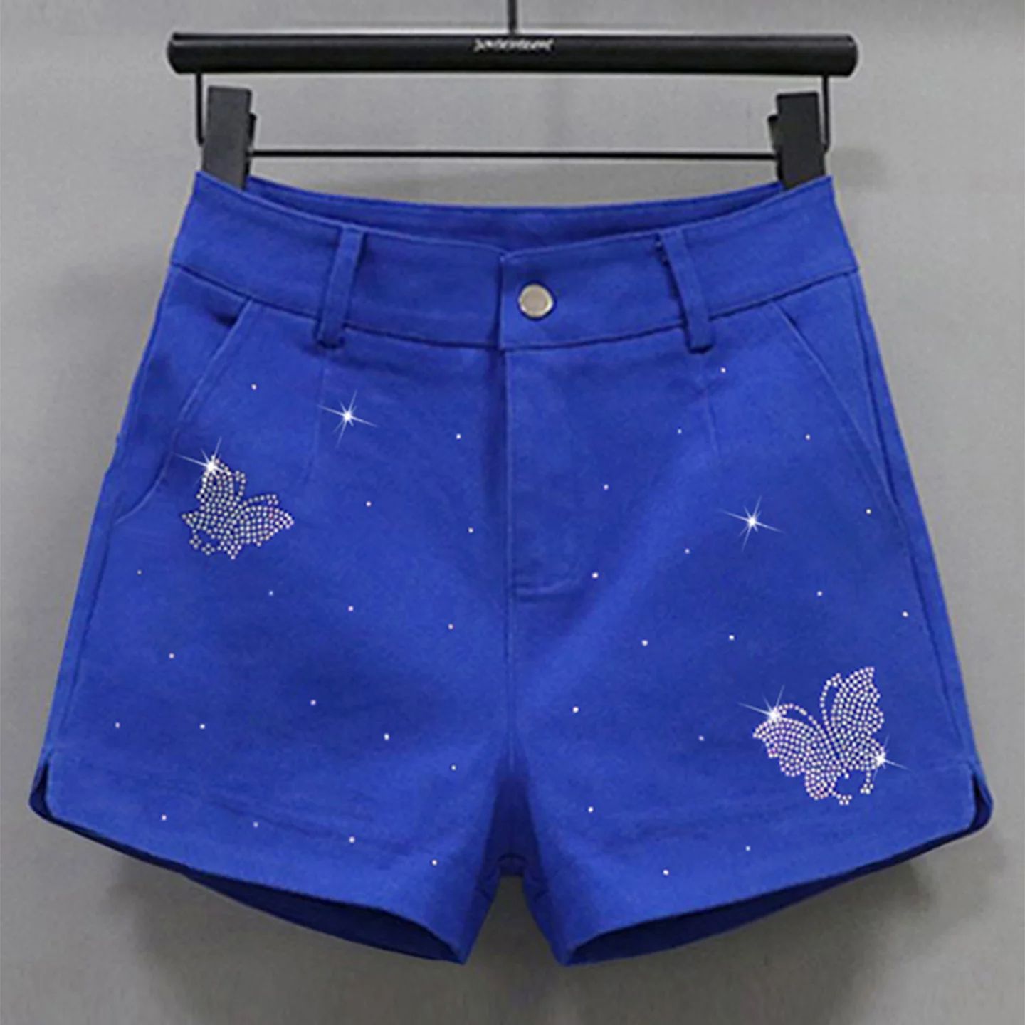 Fashion Butterfly Rhinestone D - Girl Fashion Street 评论和价格