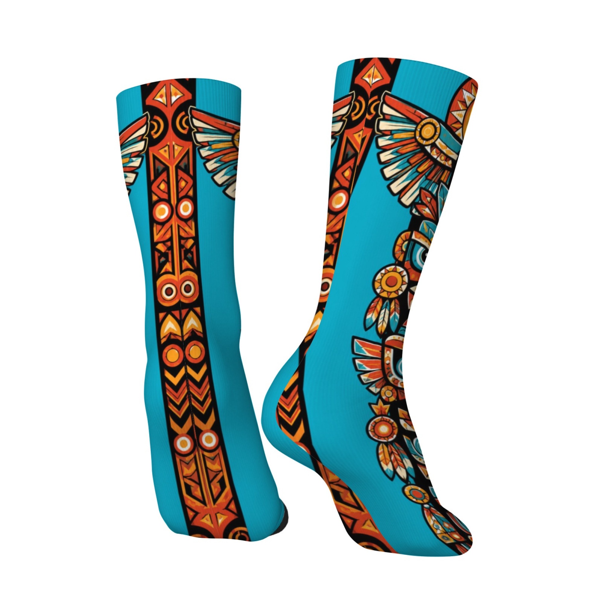 Fun Ethnic-style Totem Print M - Quirky Street Fashion 评论和价格