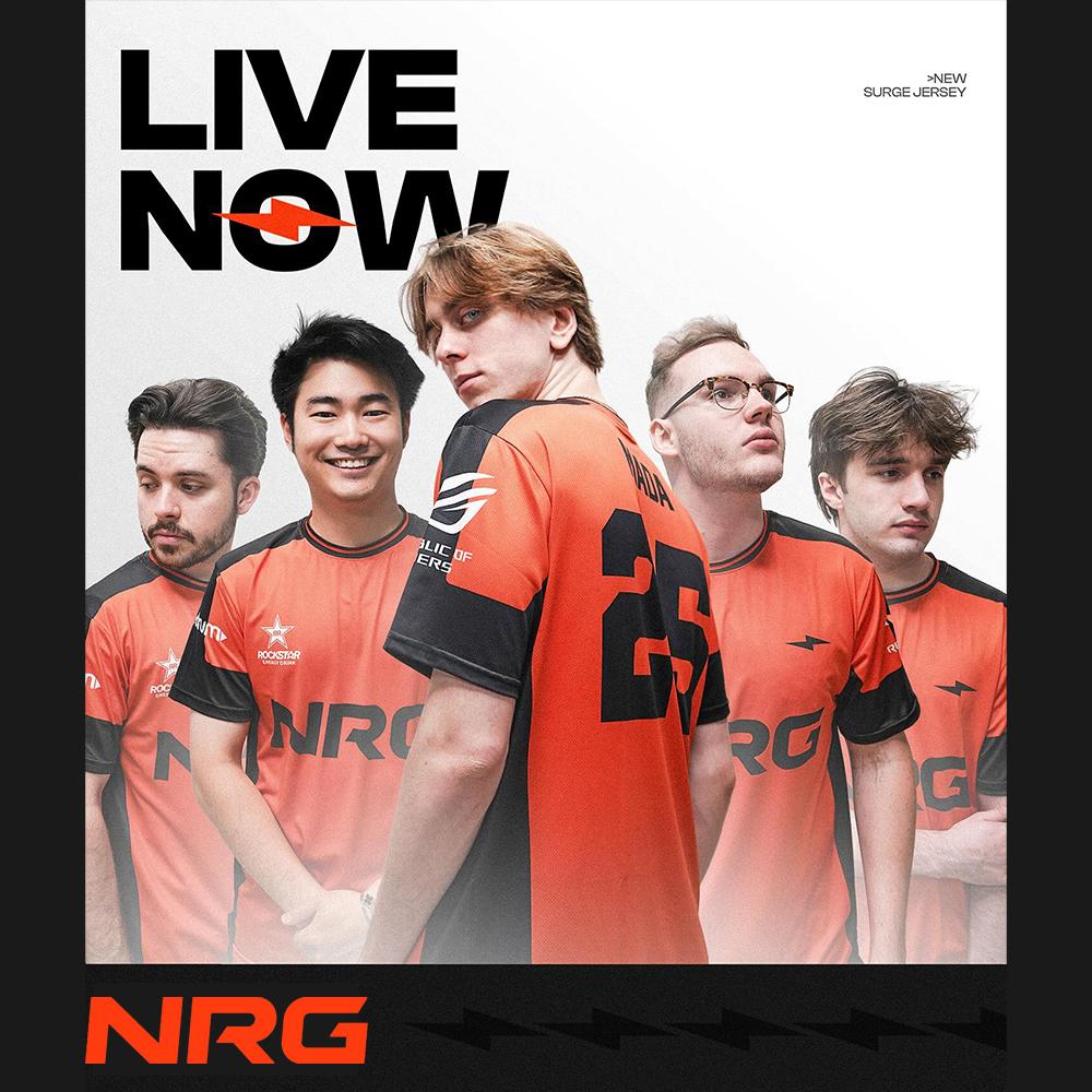 2025 NRG Esports Surge Jersey  - Street Fashion In Paris 评论和价格
