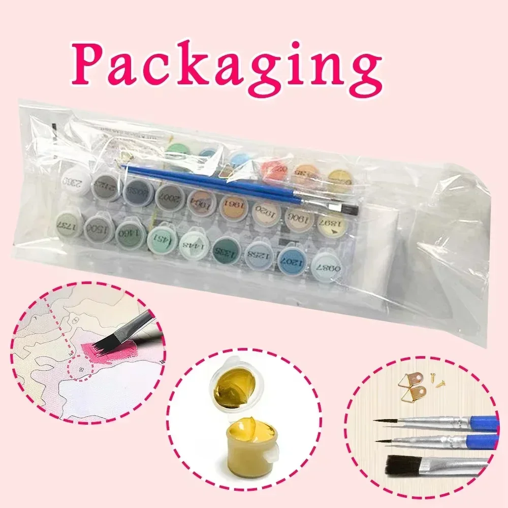 Diy Paint By Number Kits Adult - Street Fashion Blog 评论和价格