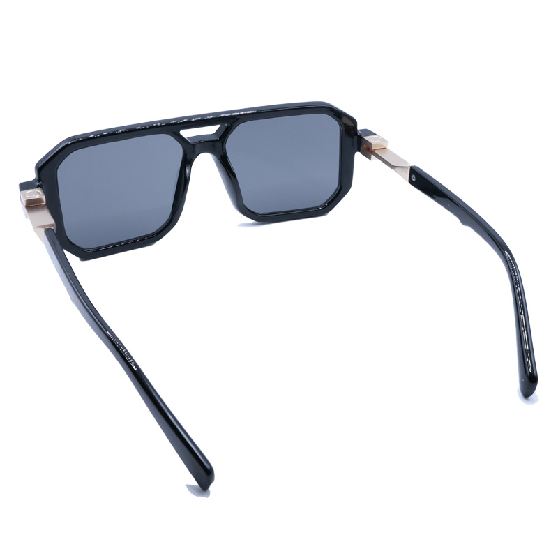 Black Retro Box Sunglasses, Un - Street Fashion Glasses 评论和价格