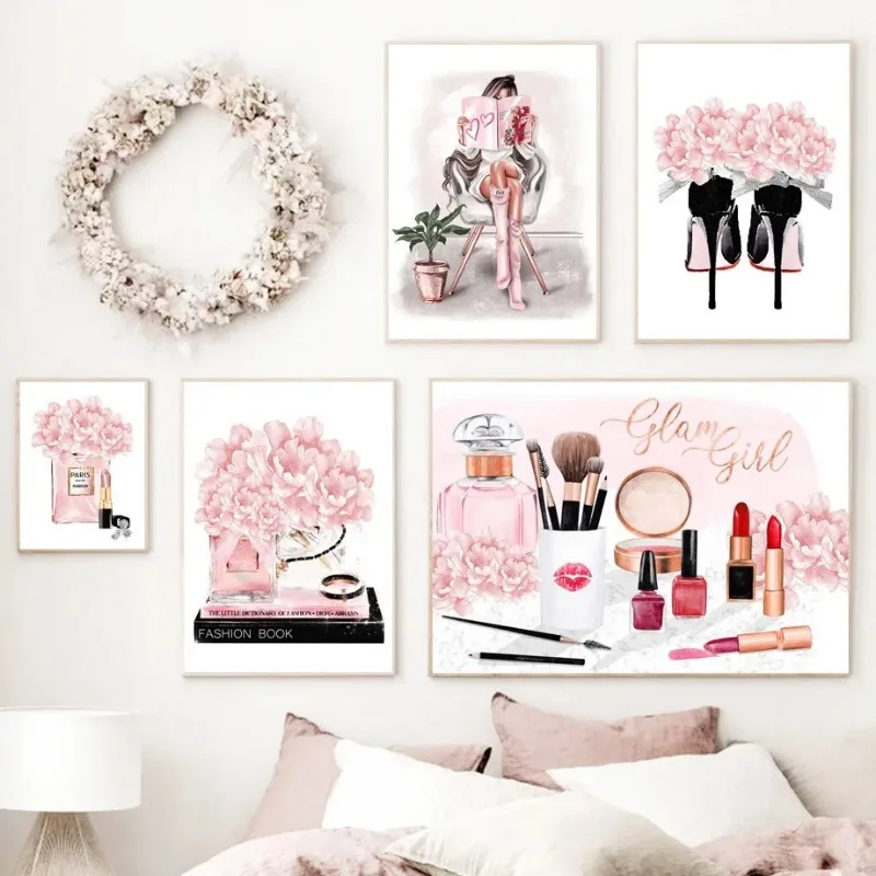 Pink Flower Paris Perfume Fash - Street Fashion In Paris 评论和价格
