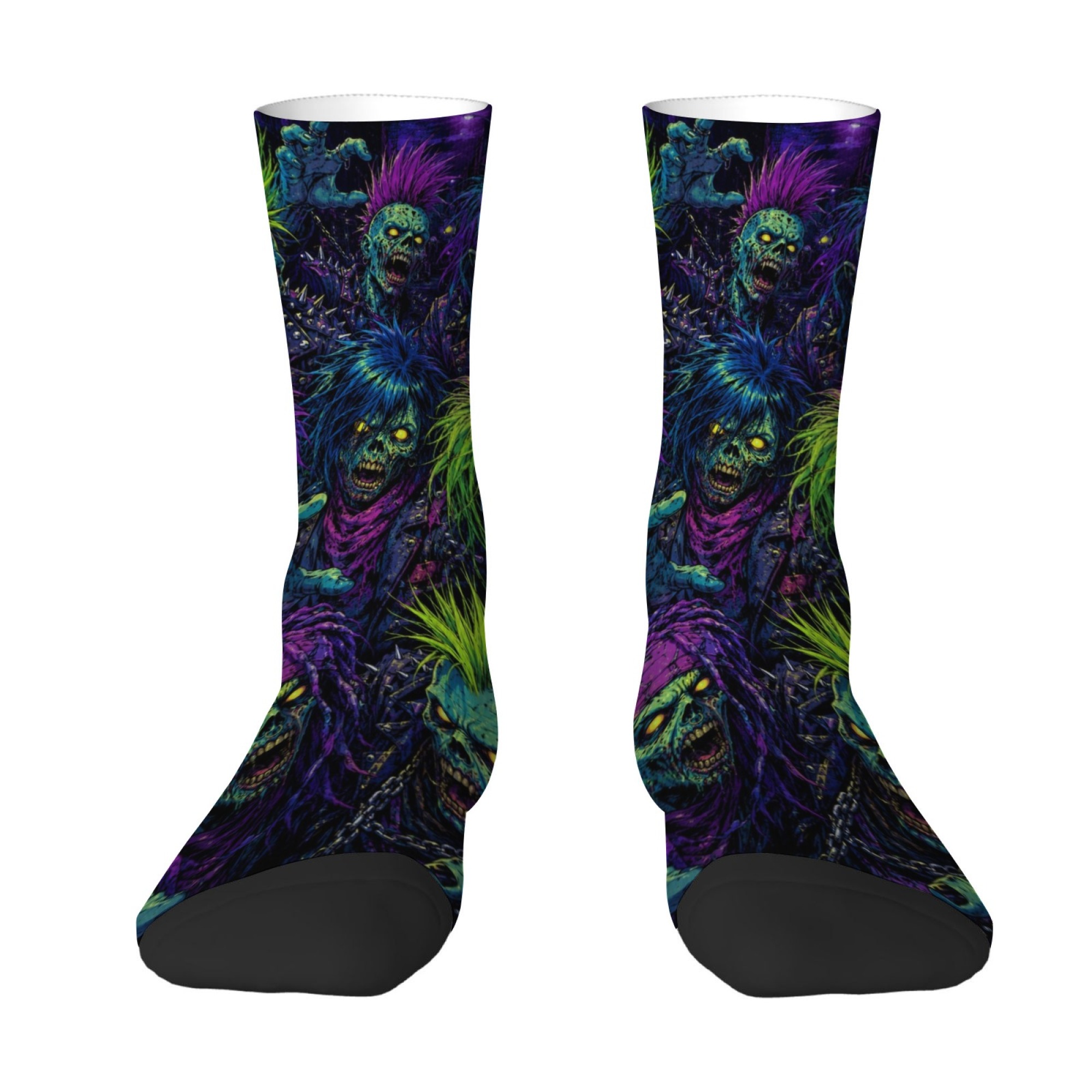 Gothic Hip-hop Skull Print Men - Quirky Street Fashion 评论和价格