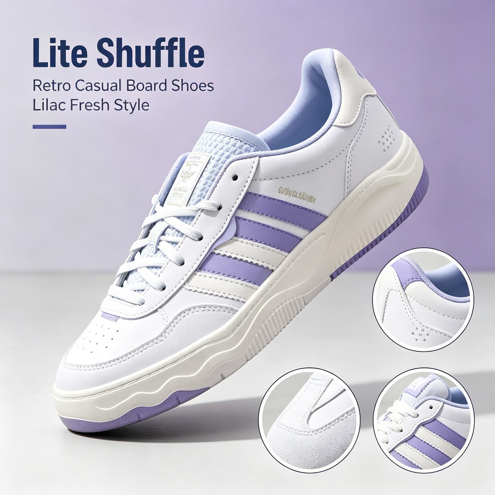 Adidas 100% Genuine Lite Shuff - Street Fashion Adidas 评论和价格