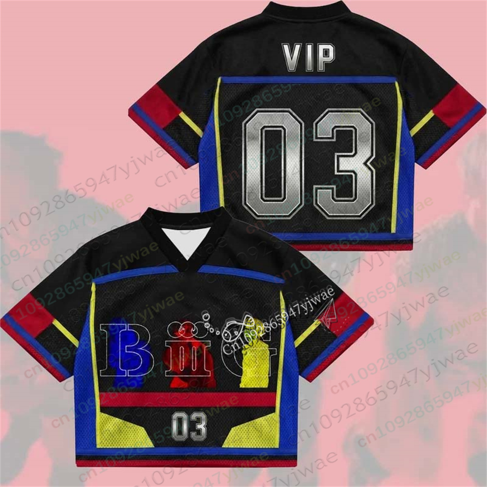 KPOP-Cosmos Piano Mesh Jersey  - Street Fashion Outfit For Men 评论和价格