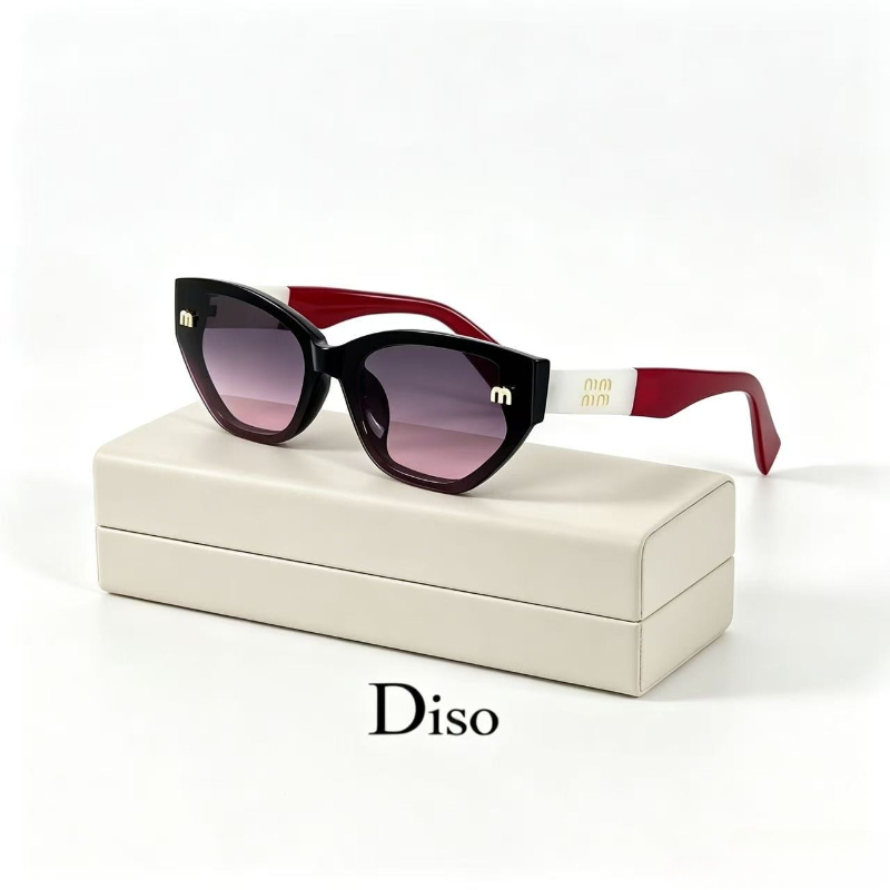 2026 New Letter Cat Eye Sungla - Street Fashion Glasses 评论和价格