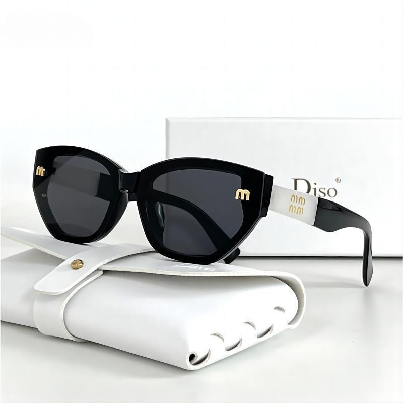 2026 New Letter Cat Eye Sungla - Street Fashion Glasses 评论和价格