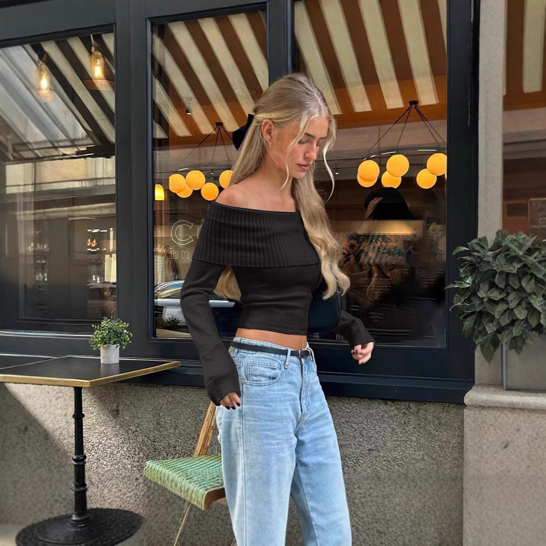 Street Fashion Off Shoulder To - Street Fashion Women 评论和价格